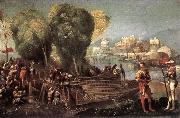 DOSSI, Dosso Aeneas and Achates on the Libyan Coast df oil painting reproduction